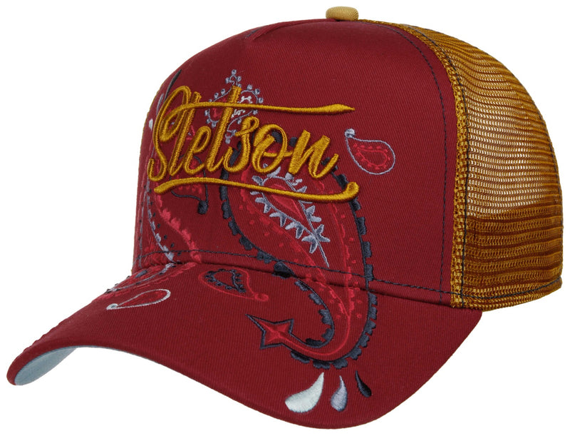 Trucker Cap Paisley Stetson Rot