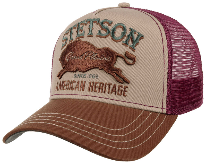 Trucker Cap Great Plains Stetson Braun