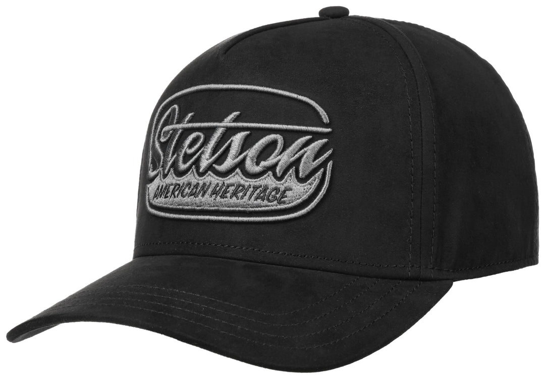 Trucker Cap Black on Black Stetson Schwarz