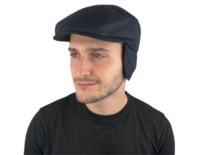 IVY SLIM EARFLAP WIGENS BLACK