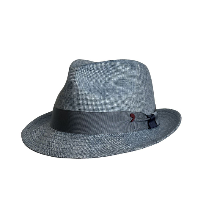 Fedora Michael Leinen Alfonso Deste Blau