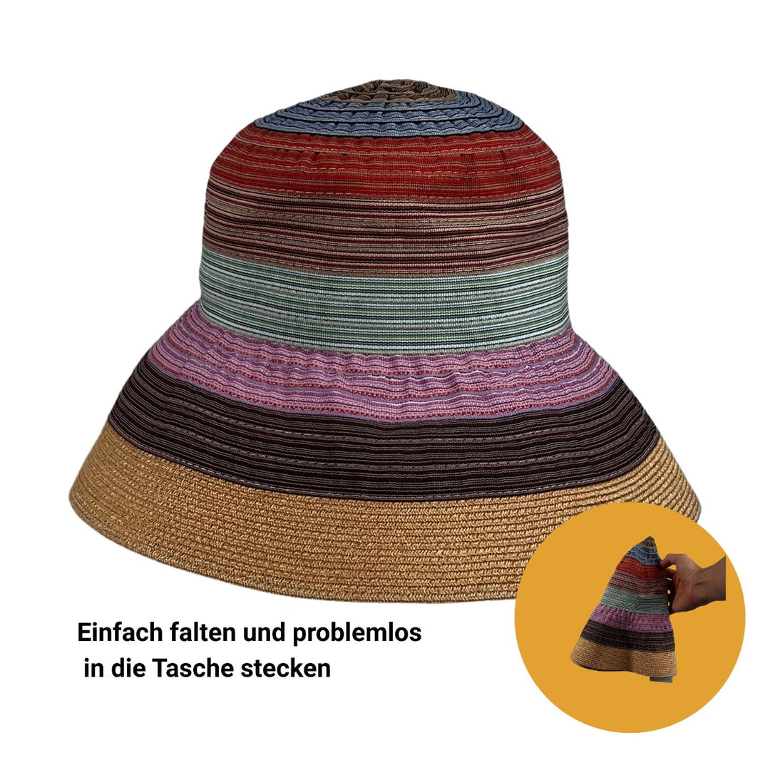Gross Grain Cloche aus Hanf Multicol
