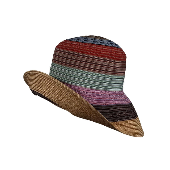 Gross Grain Cloche aus Hanf Multicol