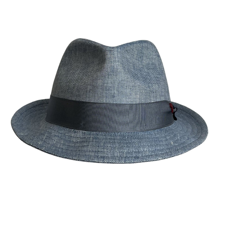 Fedora Michael Leinen Alfonso Deste Blau