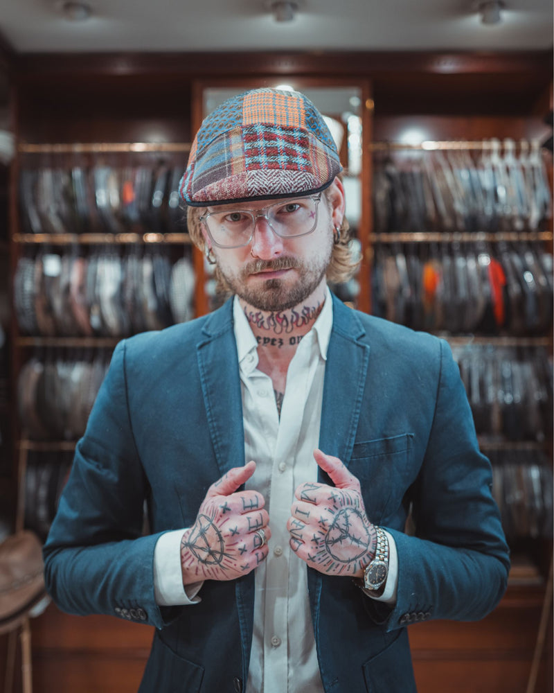 Flatcap Tirreno Patchwork Alfonso Deste