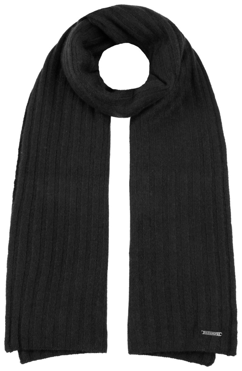Schal Cashmere Stetson Schwarz