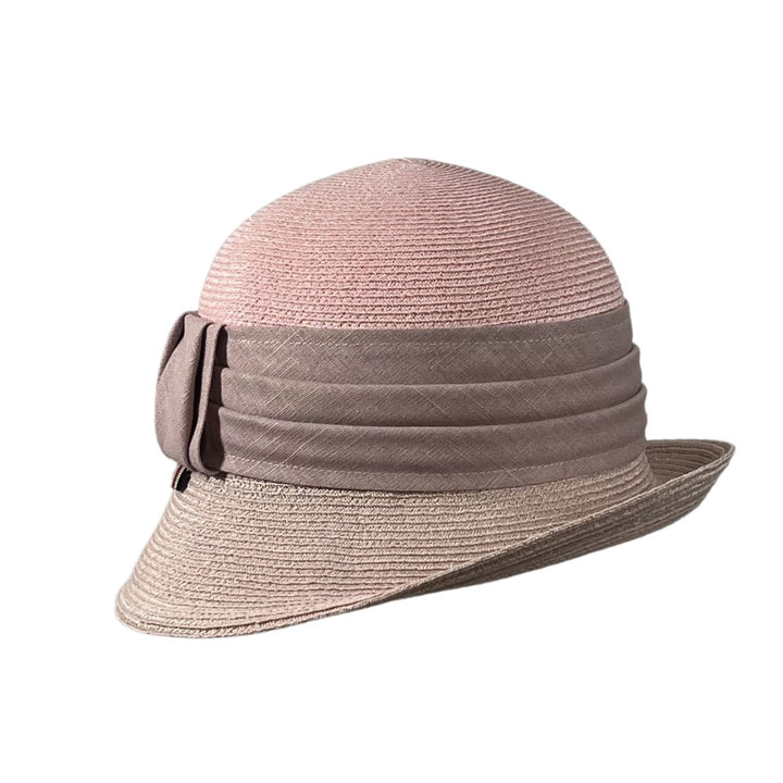 Cloche Strohhut Elton Bedacht