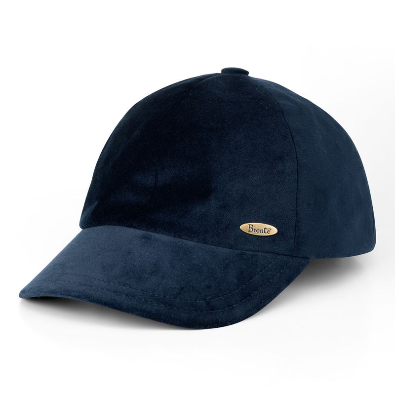 Baseball Cap Bram Bronte Navy Velvet