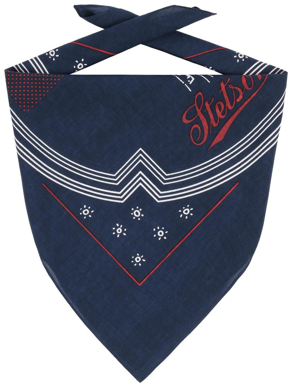BANDANA COTTON STETSON BLAU Art 9999905 - Hut - online.at