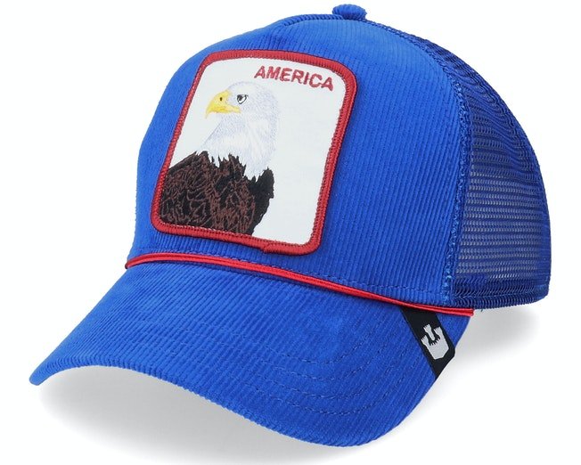 BASEBALL AMERICA FOR REAL GOORIN BROS BLUE - Hut - online.at