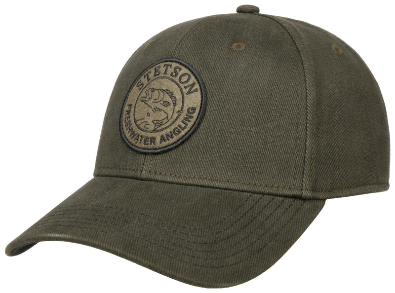 BASEBALL CAP FRESHWATER STETSON OLIV - Hut - online.at