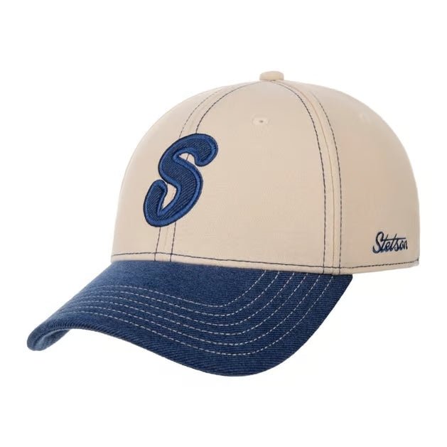 Baseball Cap Retro S Stetson Blue Sand - Hut - online.at
