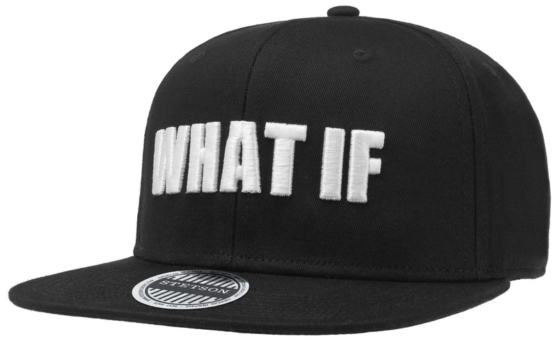 BASEBALL CAP WHAT IF STETSON SCHWARZ - Hut - online.at