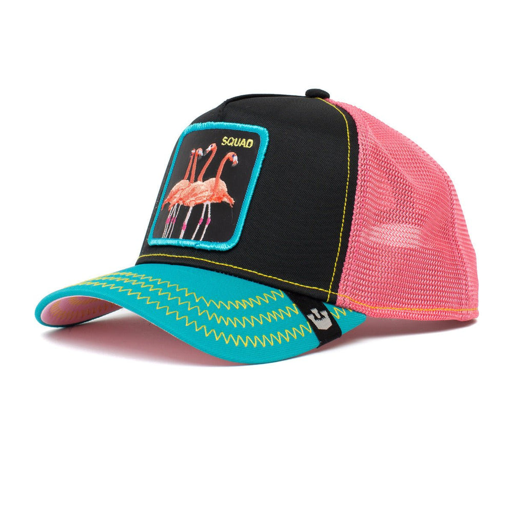 BASEBALL FLAMINGOALS GOORIN BROS BLACK MULTI - Hut - online.at