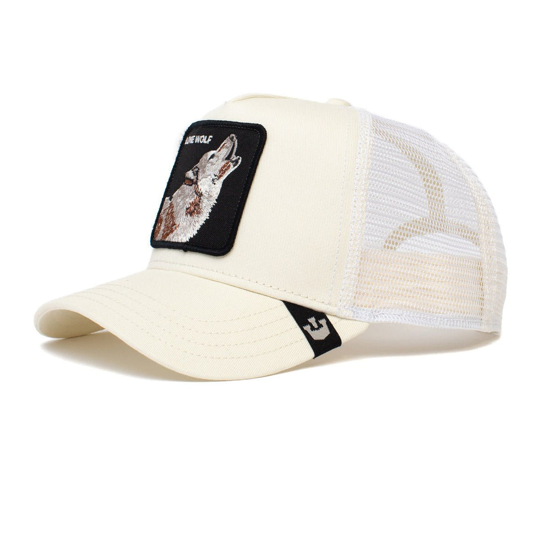 BASEBALL THE LONE WOLF GOORIN BROS WHITE - Hut - online.at