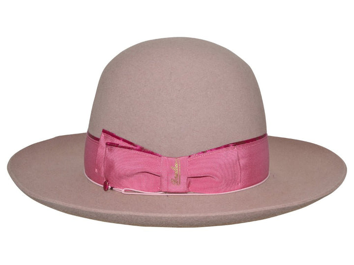 BORSALINO DONNA CLASSIC ROSE L BRIM - Hut - online.at