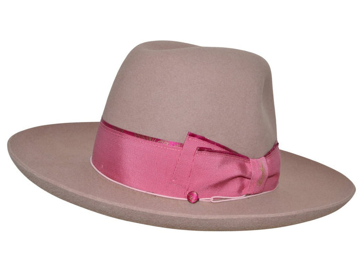 BORSALINO DONNA CLASSIC ROSE L BRIM - Hut - online.at