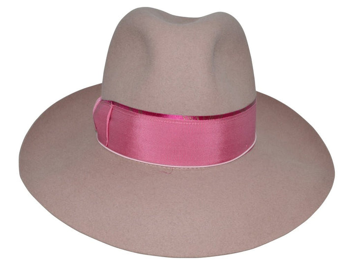 BORSALINO DONNA CLASSIC ROSE L BRIM - Hut - online.at