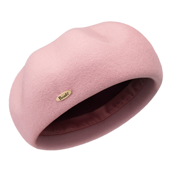 Beret Colette Wool Bronte Pink