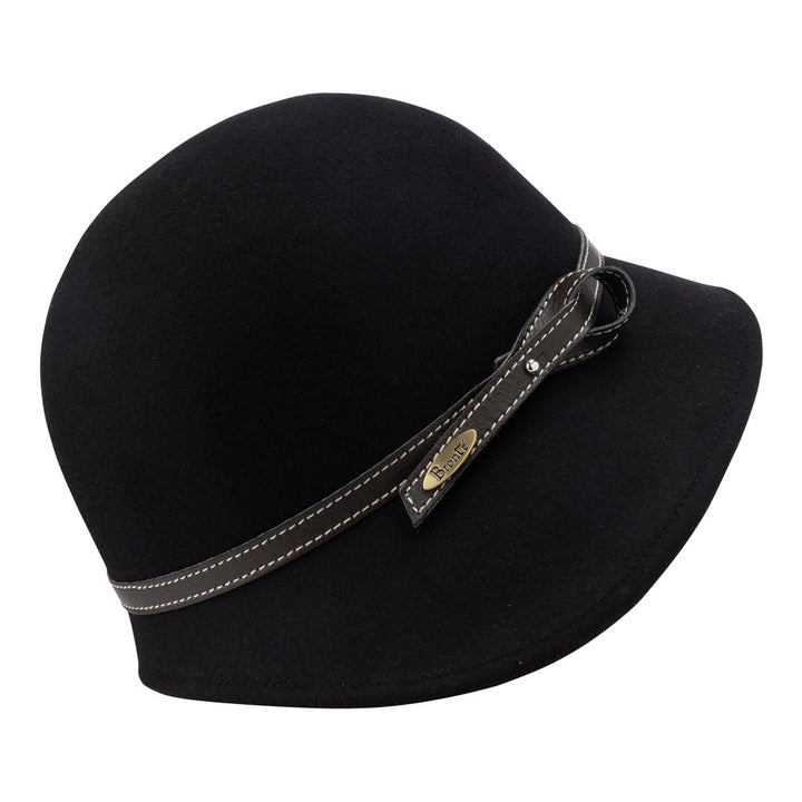 Cloche Kim Wool Bronte Schwarz