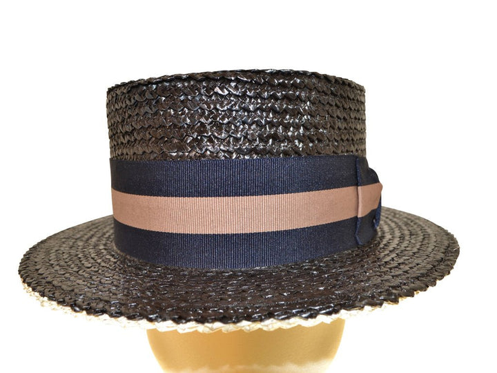 CANOTTO DOPPIO SCHWARZ ECRU 55 - Hut - online.at
