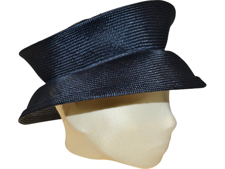 CHAPEAU CLAQUE STROH DKL BLAU - Hut - online.at