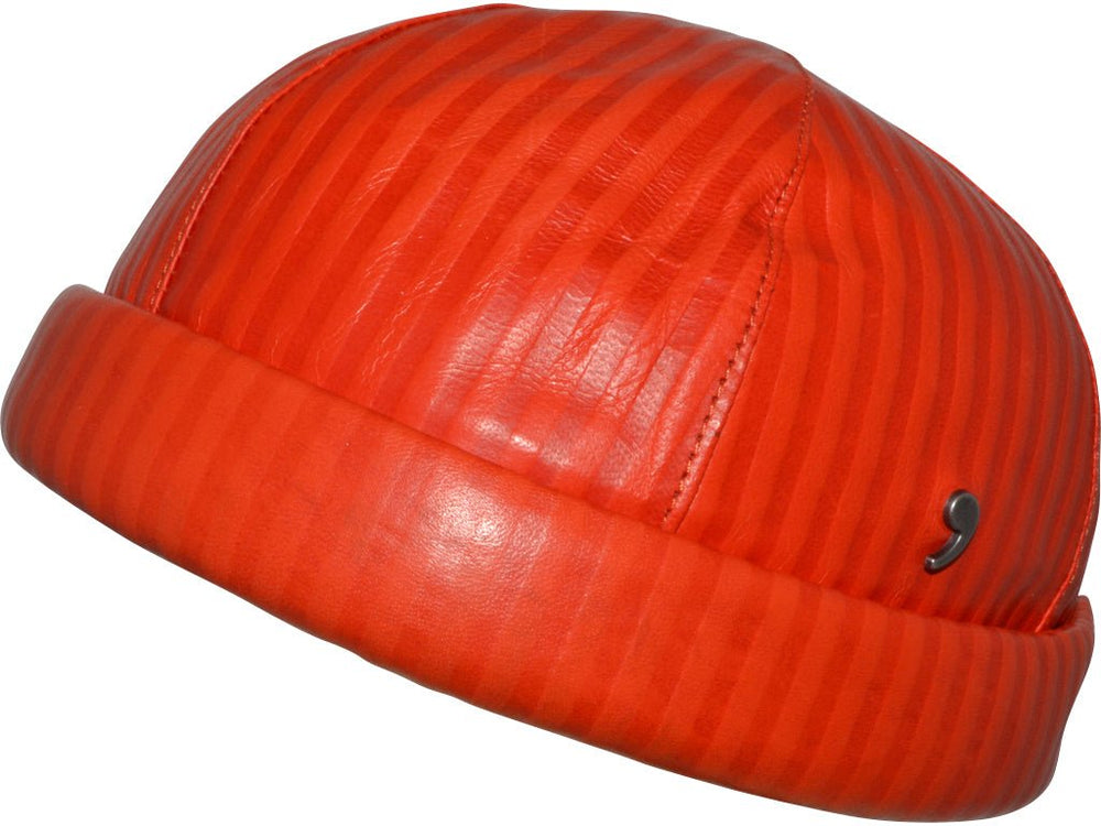 DOCKER LEDER ALFONSO DESTE ORANGE SM - Hut - online.at