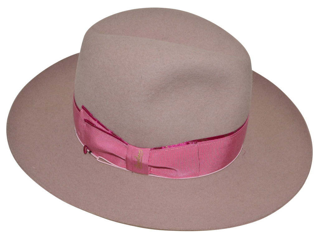 BORSALINO DONNA CLASSIC ROSE L BRIM