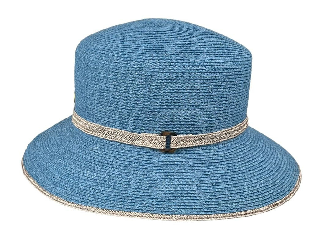 Eileen Raffia Mayser Denim - Hut - online.at