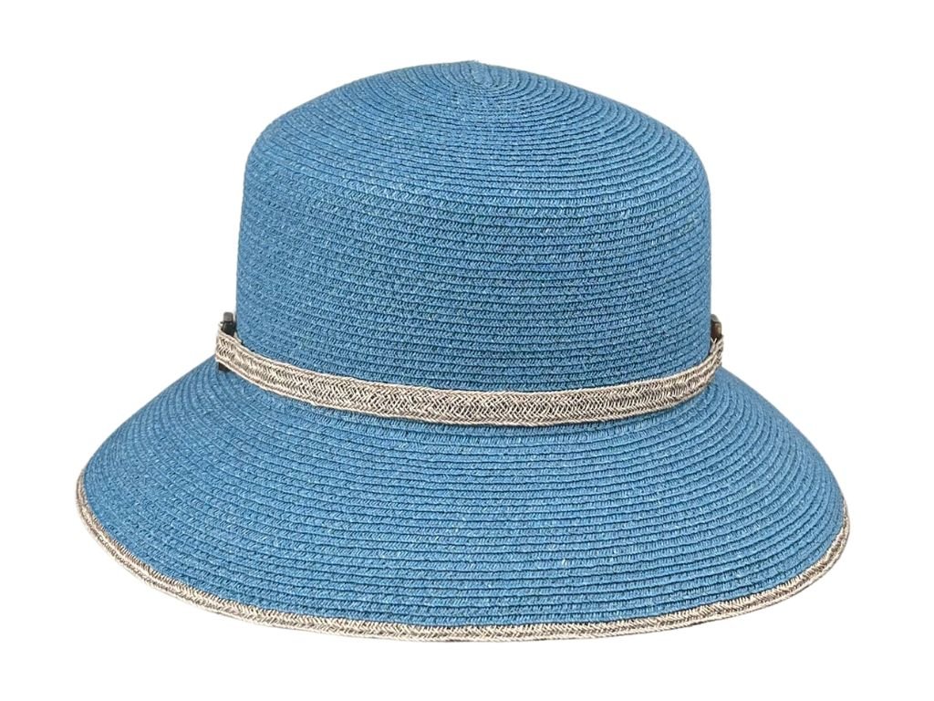 Eileen Raffia Mayser Denim - Hut - online.at