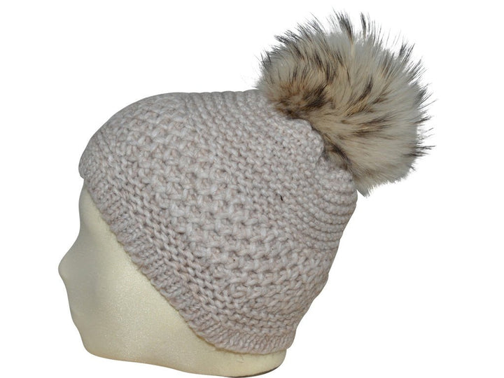 EVA POMPON BEIGE - Hut - online.at