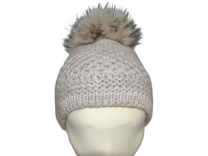 EVA POMPON BEIGE - Hut - online.at