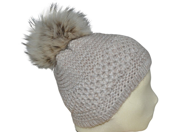 EVA POMPON BEIGE - Hut - online.at