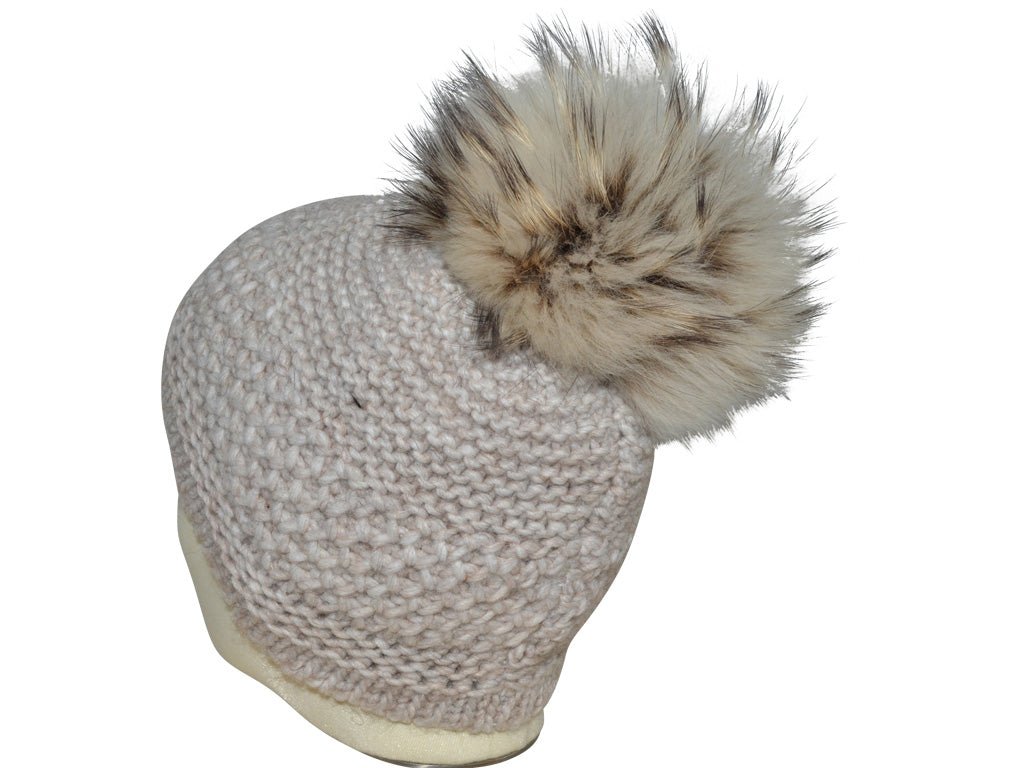 EVA POMPON BEIGE - Hut - online.at