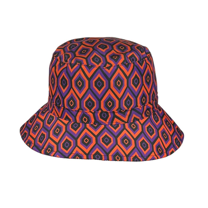 Fashion Rain Hat Retro Print - Hut - online.at