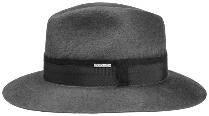 FEDORA FURFELT STETSON GRAU 55 - Hut - online.at