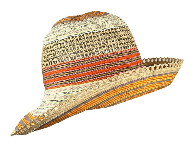 Grosgrain Patchwork Multi Arancio - Hut - online.at