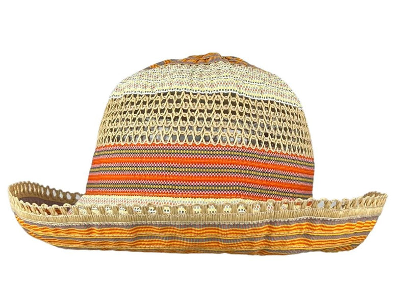 Grosgrain Patchwork Multi Arancio - Hut - online.at