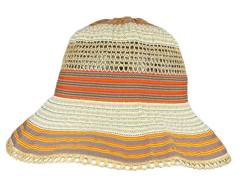 Grosgrain Patchwork Multi Arancio - Hut - online.at
