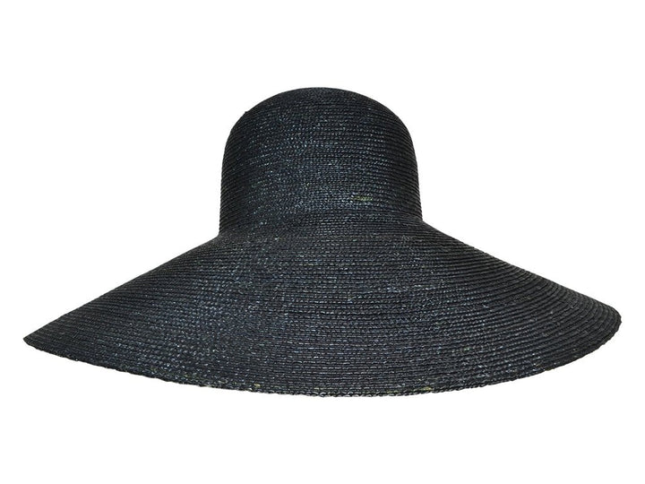 GROßER FEINER STROHFLAPPER MAUERER SCHWARZ - Hut - online.at