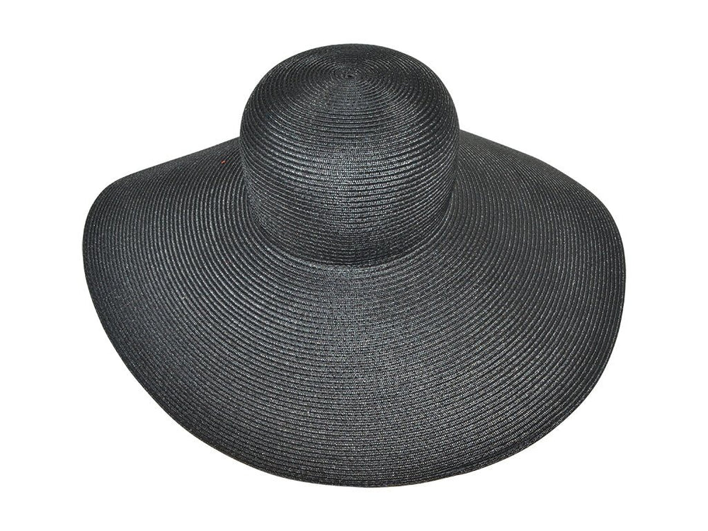 GROßER FEINER STROHFLAPPER MAUERER SCHWARZ - Hut - online.at