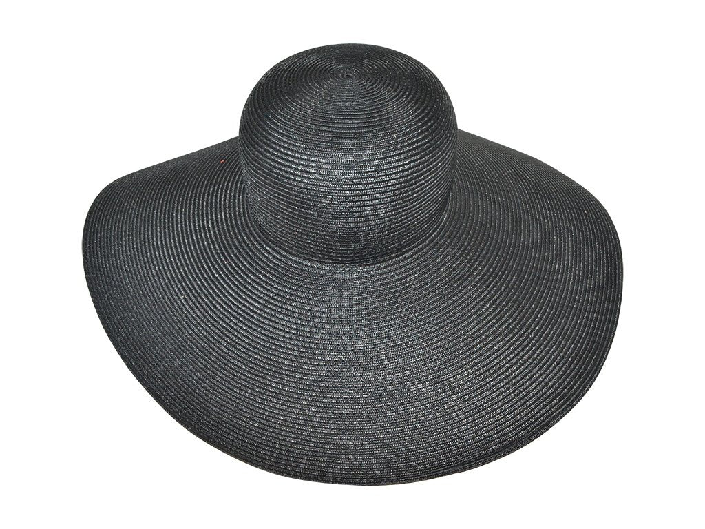 GROßER FEINER STROHFLAPPER MAUERER SCHWARZ - Hut - online.at