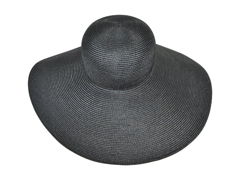 GROßER FEINER STROHFLAPPER MAUERER SCHWARZ - Hut - online.at