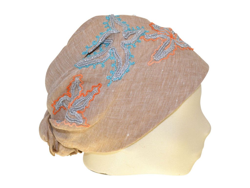 HANDCRAFTED TURBAN EXCLUSIVE NATUR - Hut - online.at
