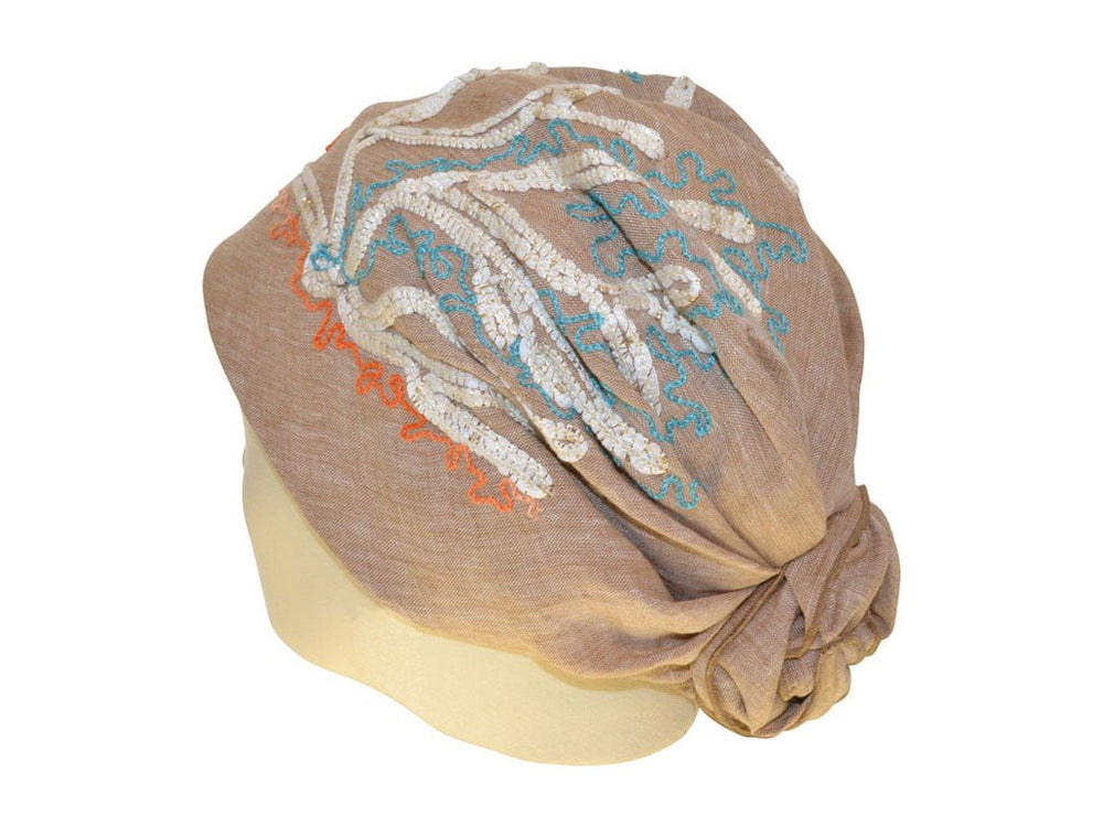 HANDCRAFTED TURBAN EXCLUSIVE NATUR - Hut - online.at