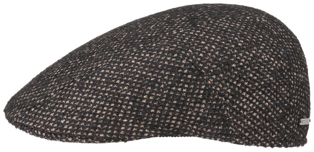 IVY CAP VIRGIN WOOL SILK STETSON SCHWARZ Art 6170801 55 - Hut - online.at