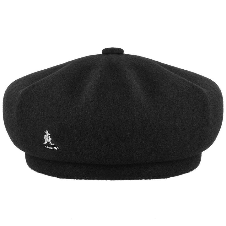 JAX BERET WOOL OBW KANGOL SCHWARZ