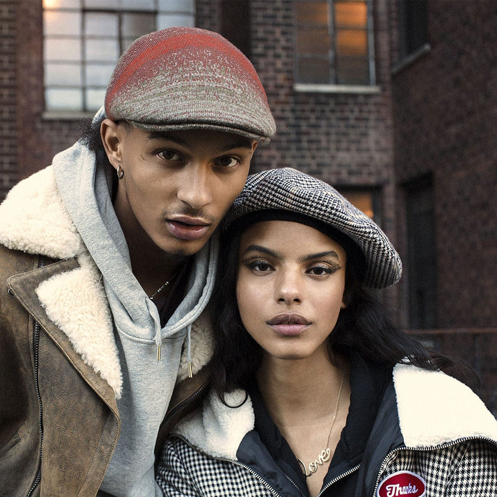 507 DISTRESSED MORSE     KANGOL WINTER MOSS