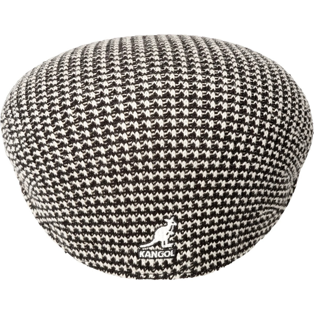 504 Grid Knit Flatcap Kangol
