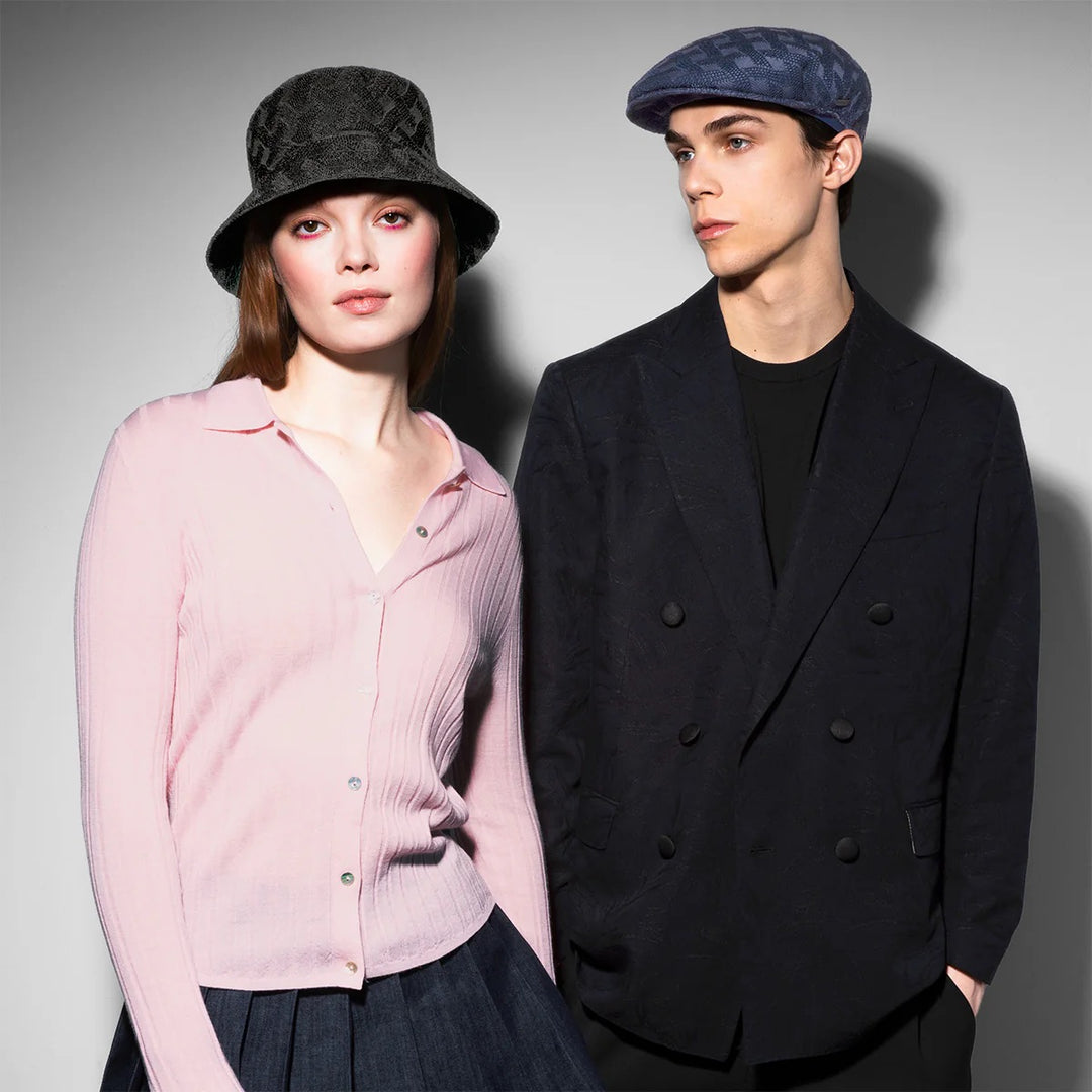 504 Cross Weave Flatcap Kangol